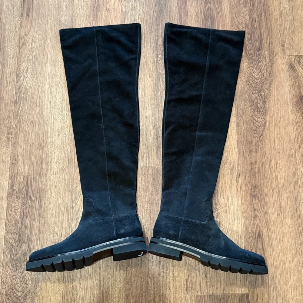 New Stuart Weitzman Chicago Suede Over The Knee Boots